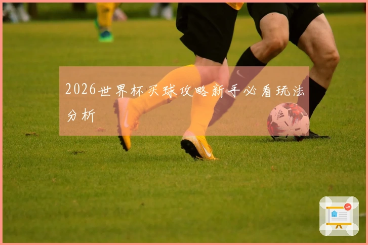 2026世界杯买球攻略新手必看玩法分析